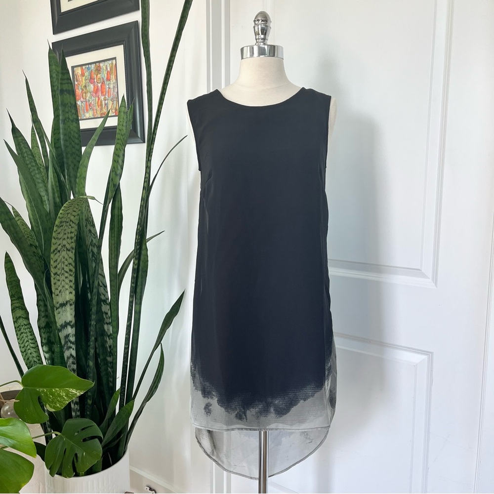 Religion Black Sleeveless Dress